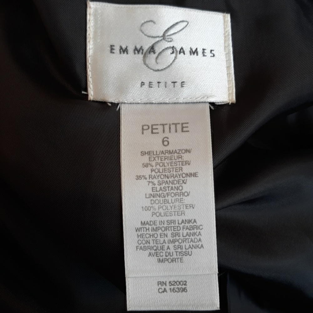 Emma James Ladies Pantsuit petite 6 in Brown - Picture 6 of 8